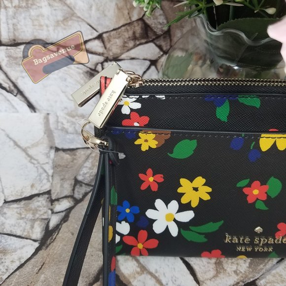 Sailing Medium Double Zip Wristlet Kate Spade - Picture 4 of 14